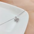 Cubic Zirconia & Sterling Silver Windmill Pendant Necklace on Sale