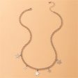 Silver-Plated Star Necklace Discount