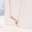 Red Enamel & 18K Rose Gold-Plated Wine Pendant Necklace Discount