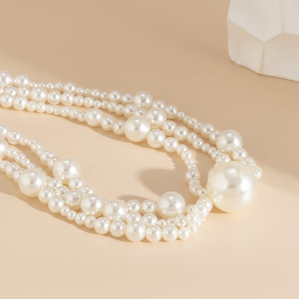 Pearl Scarf Necklace Cheap