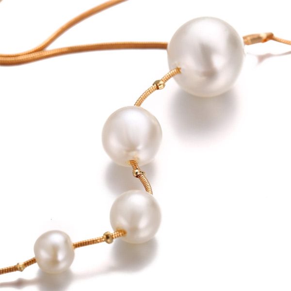 Pearl & 18K Gold-Plated Pendant Necklace Online Hot Sale