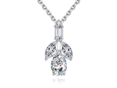 Crystal & Cubic Zirconia Botany Pendant Necklace For Cheap